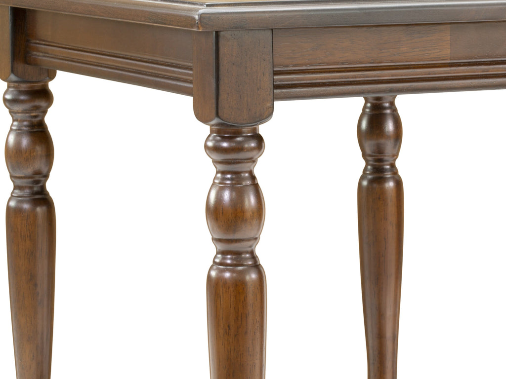East West Furniture BF-0M-ET Night stand for Bedroom with Open Storage Shelf - Wood Side Table for Small Spaces, Stable and durable Constructed - Antique Mahogany Finish