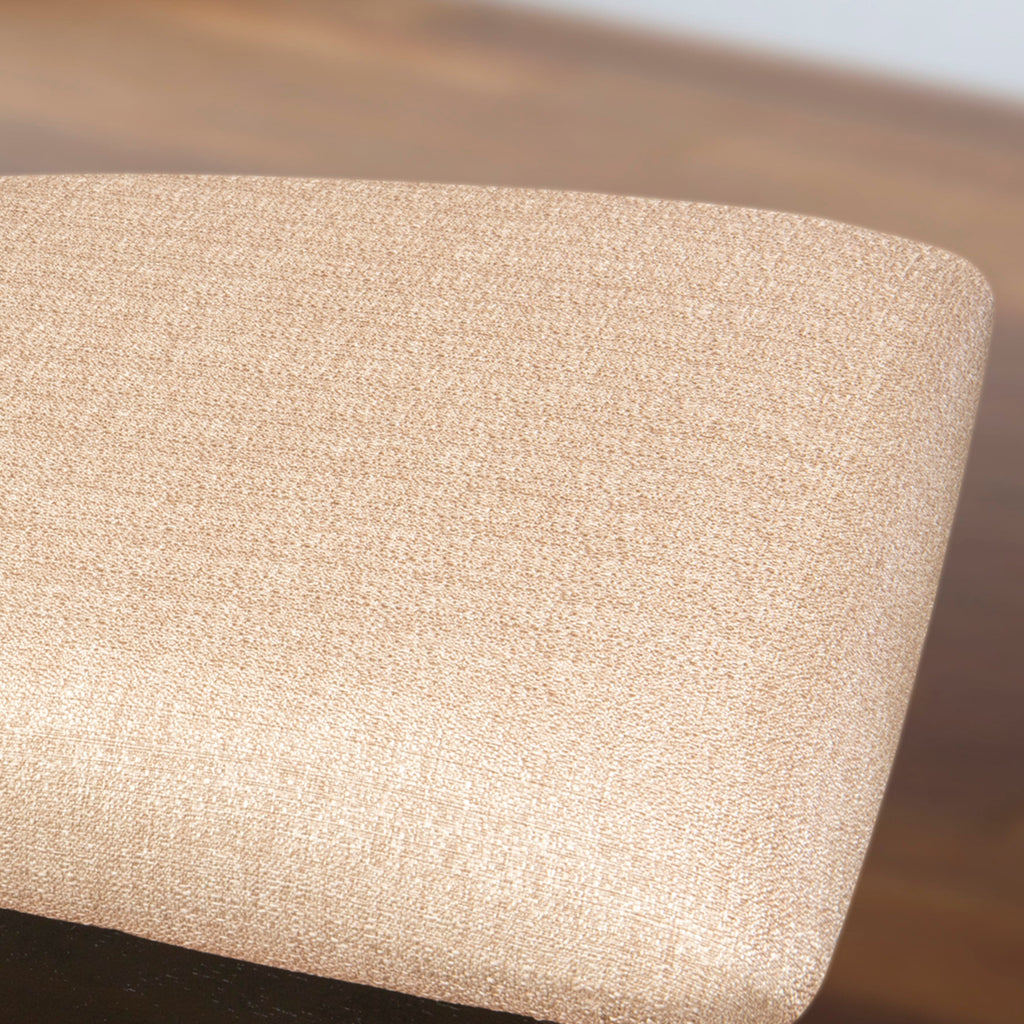 East West Furniture BOC-CAP-C Boston Kitchen Dining Chairs - Linen Fabric Upholstered Wooden Chairs
