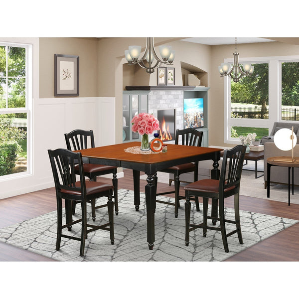 家具 Counter Top Table and chair set Poundex Associates Corporation