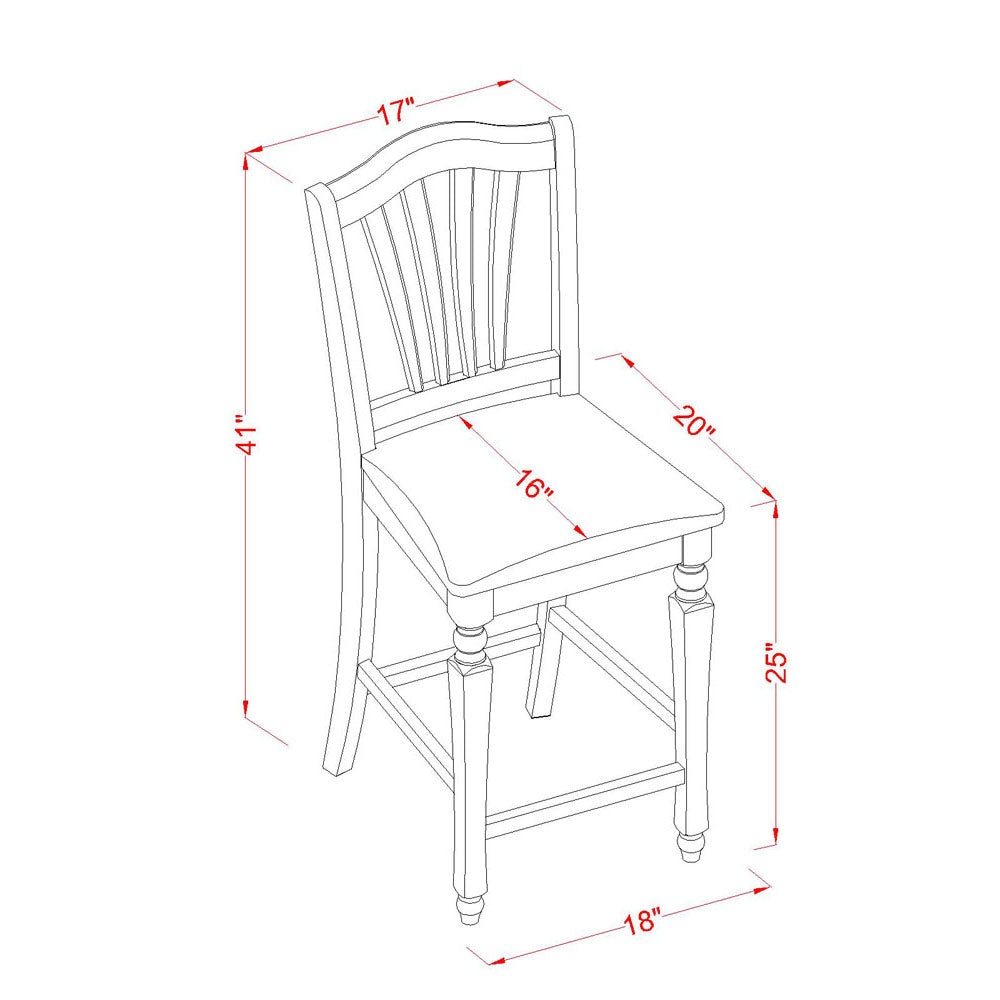 East West Furniture CHEL9-MAH-C 9 Piece Counter Height Pub Set Includes a Square Dining Table with Butterfly Leaf and 8 Linen Fabric Upholstered Kitchen Chairs, 54x54 Inch, Mahogany