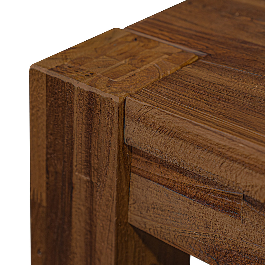 East West Furniture CN6-0N-T Celina Modern Kitchen Table - Rectangle Rustic Wood Dining Table