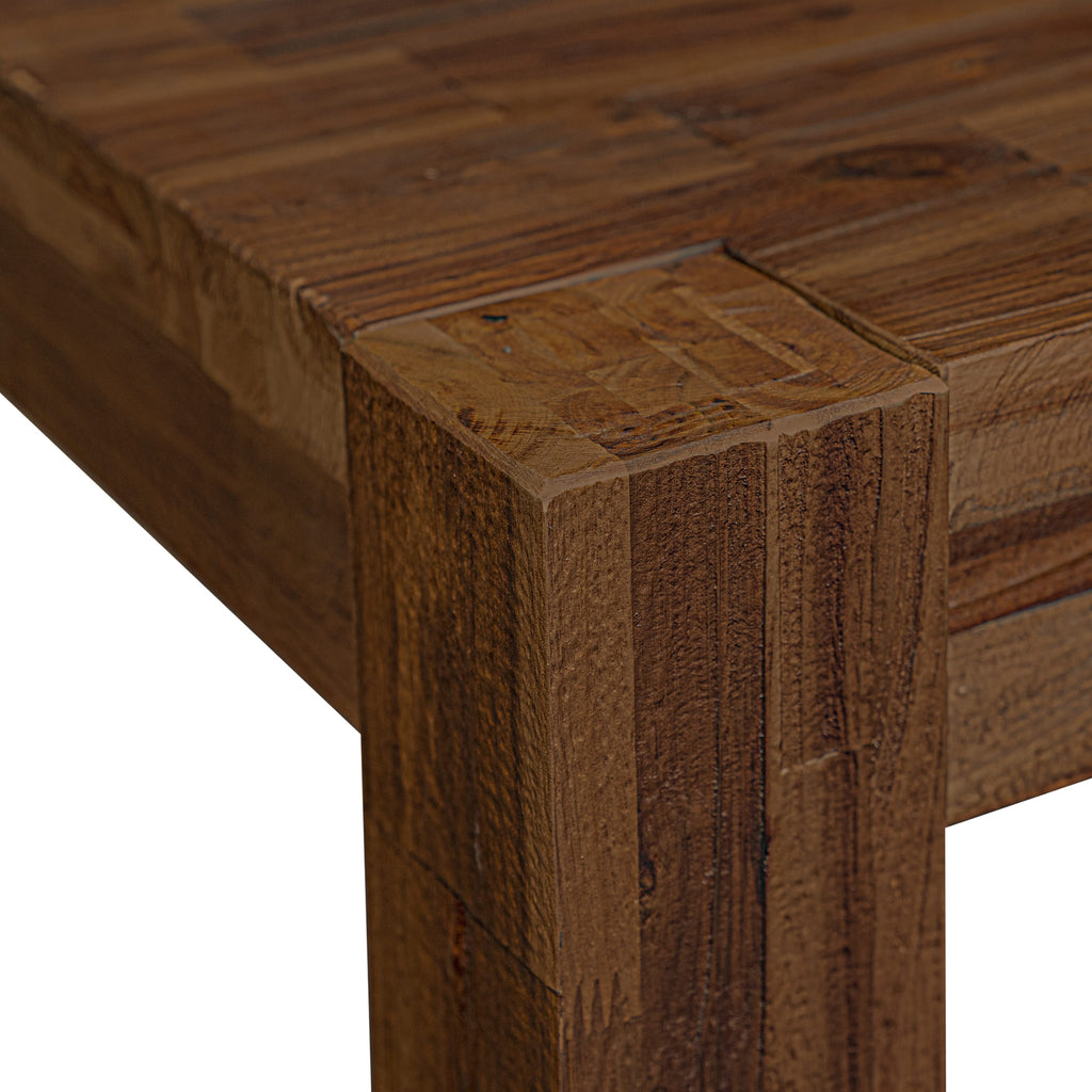 East West Furniture CN6-0N-T Celina Modern Kitchen Table - Rectangle Rustic Wood Dining Table