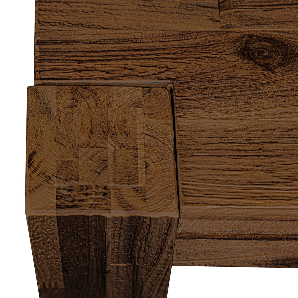East West Furniture CN6-0N-T Celina Modern Kitchen Table - Rectangle Rustic Wood Dining Table