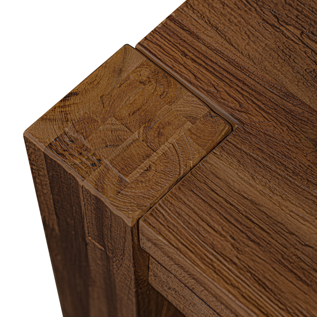 East West Furniture CN6-0N-T Celina Modern Kitchen Table - Rectangle Rustic Wood Dining Table