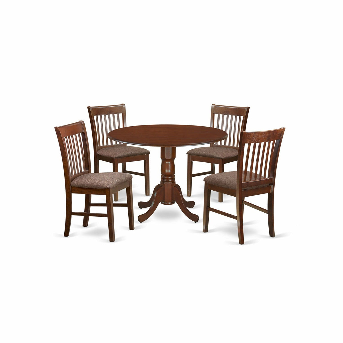 Outsunny Set da Esterno 5 Pezzi in Rattan con Tavolo Rotondo e 4 Sedie Outsunny Set da Esterno 5 Pezzi in Rattan con Tavolo Rotondo e 4 Sedie