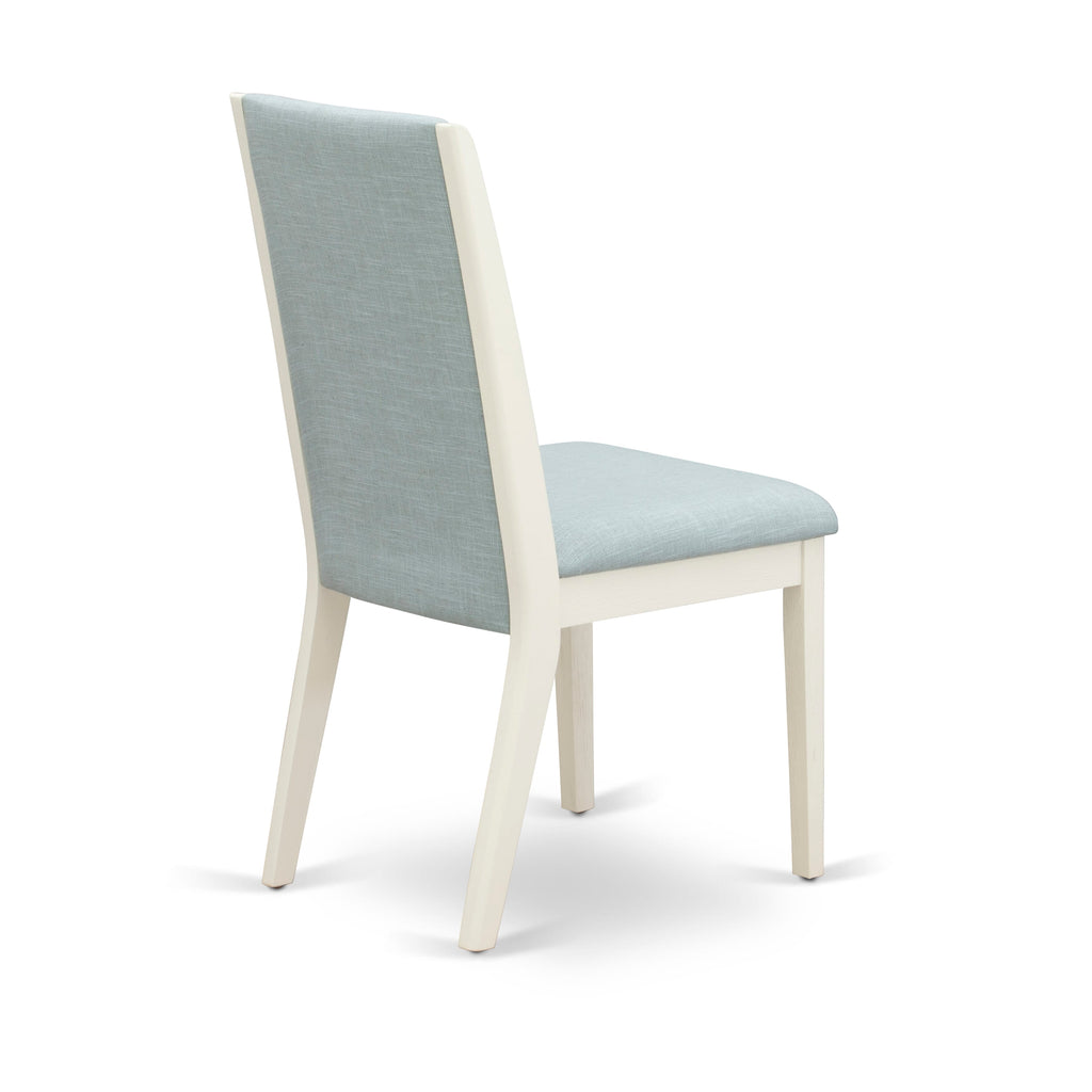 East West Furniture X026LA015-6 6Pc Dinette Sets for Small Spaces Includes a Dining Table