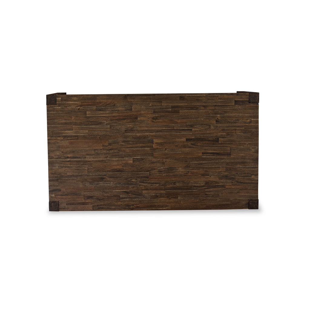 East West Furniture LM7-07-T Lismore Modern Dining Table - Rectangle Rustic Farmhouse Table