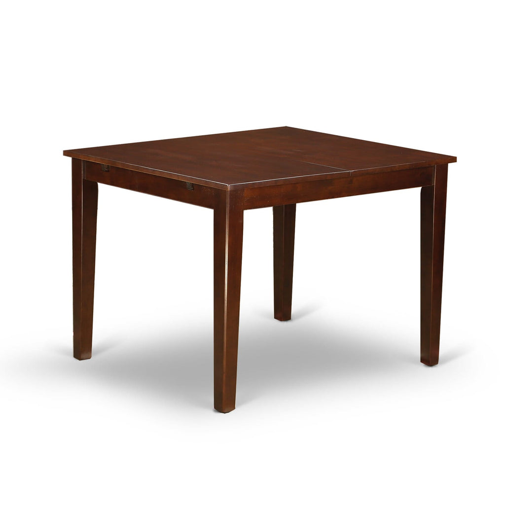 East West Furniture NFT-MAH-T Norfolk Dining Room Table - a Rectangle kitchen Table Top with Butterfly Leaf
