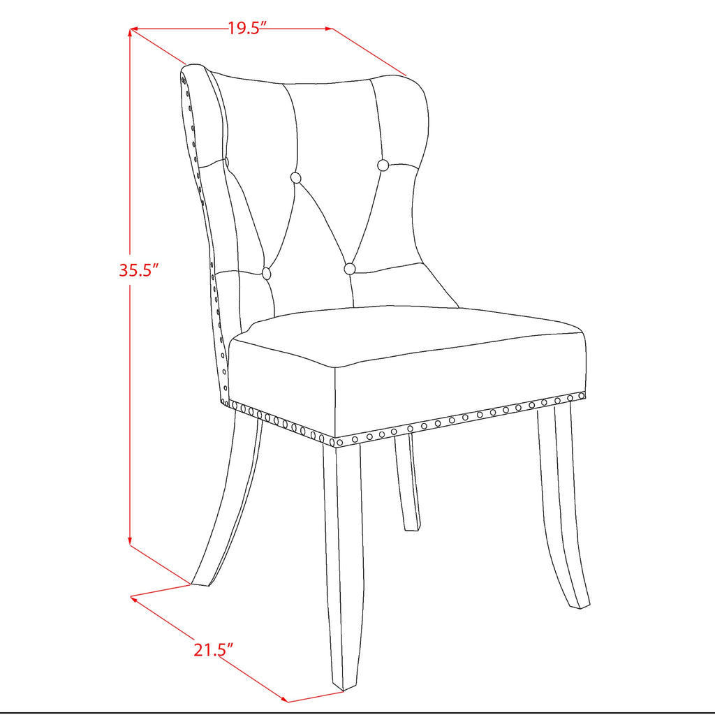 East West Furniture X627SI121-5 5 Piece Dining Room Furniture Set Includes a Rectangle Dining Table with X-Legs and 4 Blue Linen Fabric Upholstered Chairs