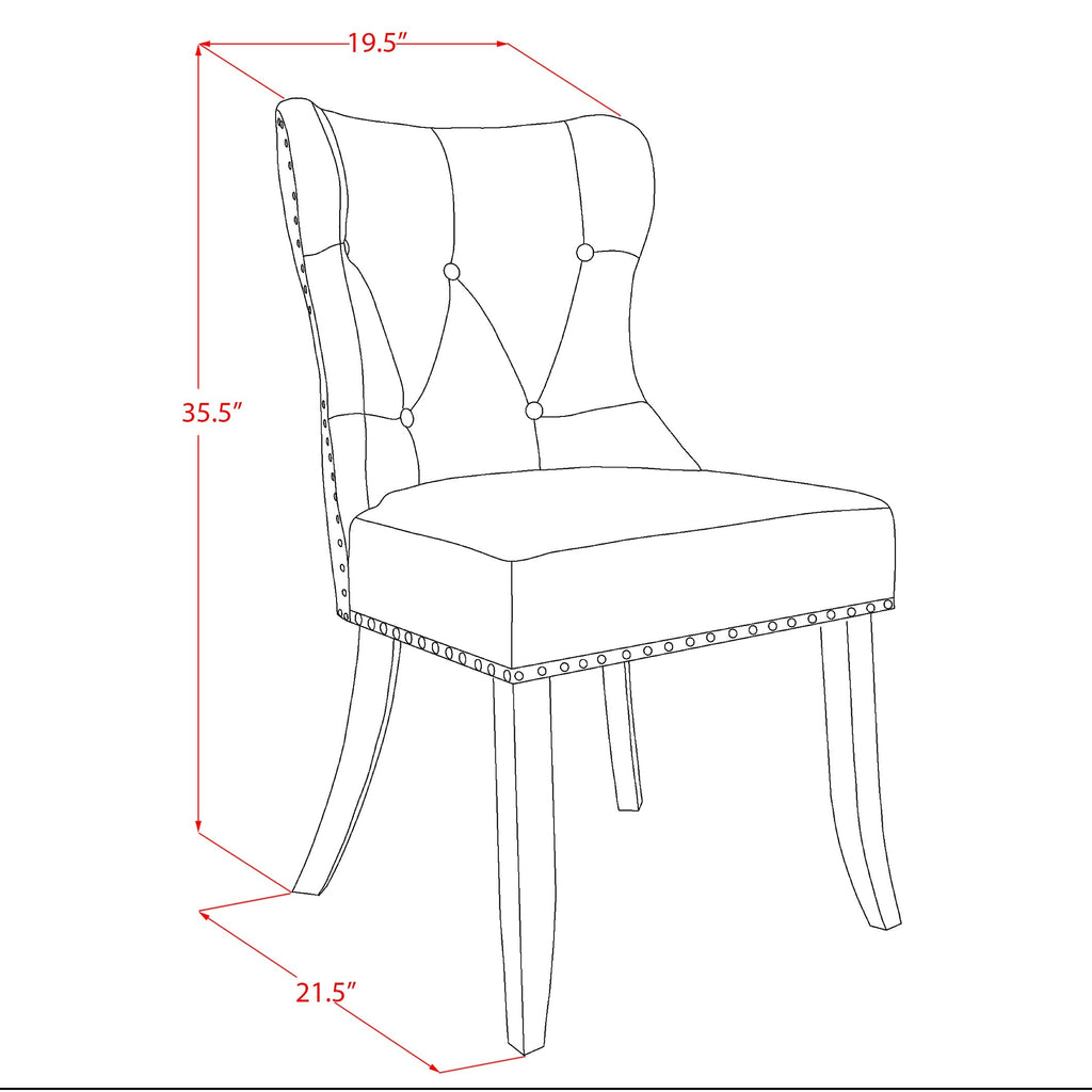 East West Furniture CASI7-LWH-15 7 Piece Kitchen Table Set Consist of a Rectangle Dining Table and 6 Baby Blue Linen Fabric Parsons Dining Chairs, 36x60 Inch, Linen White