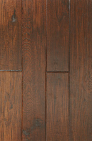 East West Furniture SP-5HH02 Sango Premier Engineered Hardwood Floor - European Oak - 1/2 in x 7 in x Random Length Handscraped