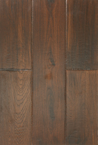 East West Furniture SP-7HH02 Sango Premier Engineered Hardwood Flooring - European Oak - 1/2 in x 7 in x Random Length Handscraped