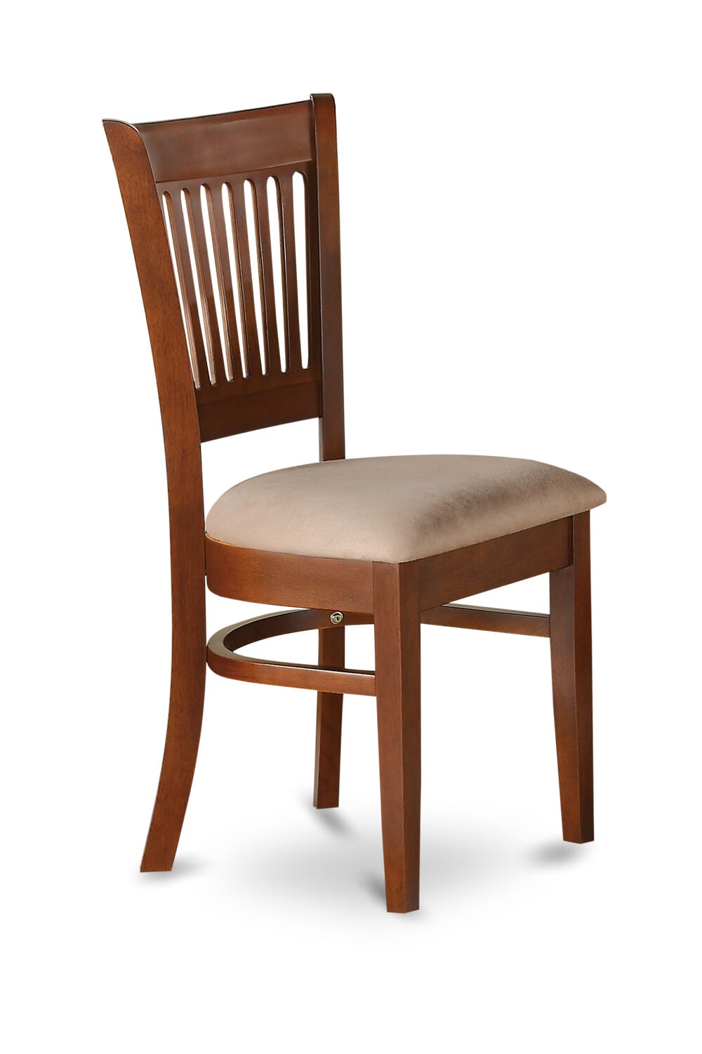 East West Furniture VAC-ESP-C Vancouver Kitchen Dining Chairs - Linen Fabric Upholstered Wooden Chairs