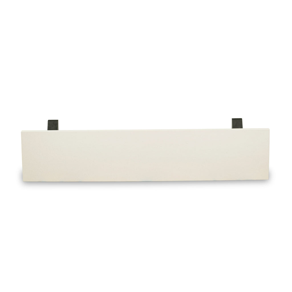 East West Furniture VB627 V-Style Mid Century Modern Dining Bench with Wooden Seat