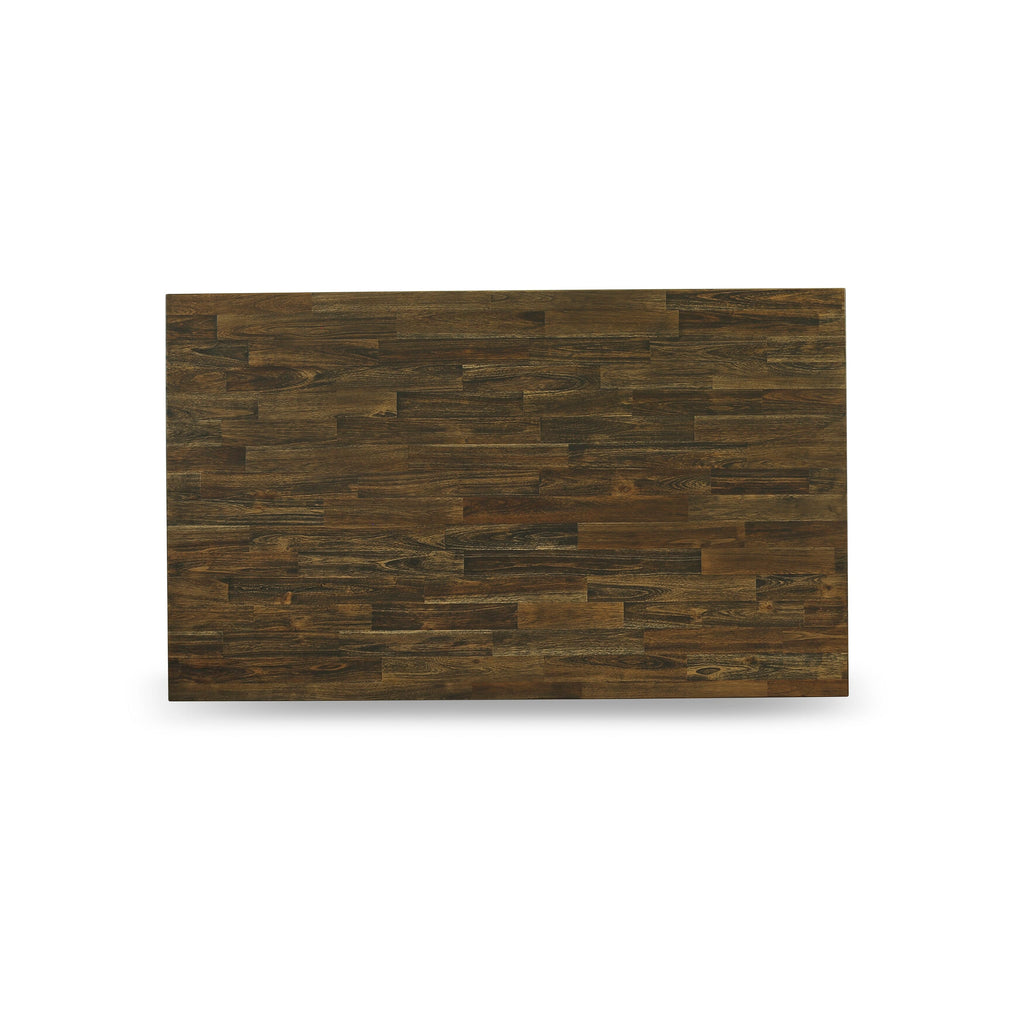 East West Furniture VT776 V-Style Kitchen Dining Table - a Rectangle Wooden Table Top with Stylish Legs