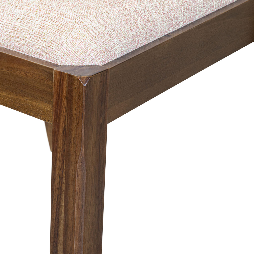 Luxe By East West Furniture X1P8T04 Dining Room Chair with Light Tan Linen Fabric and upholstered back