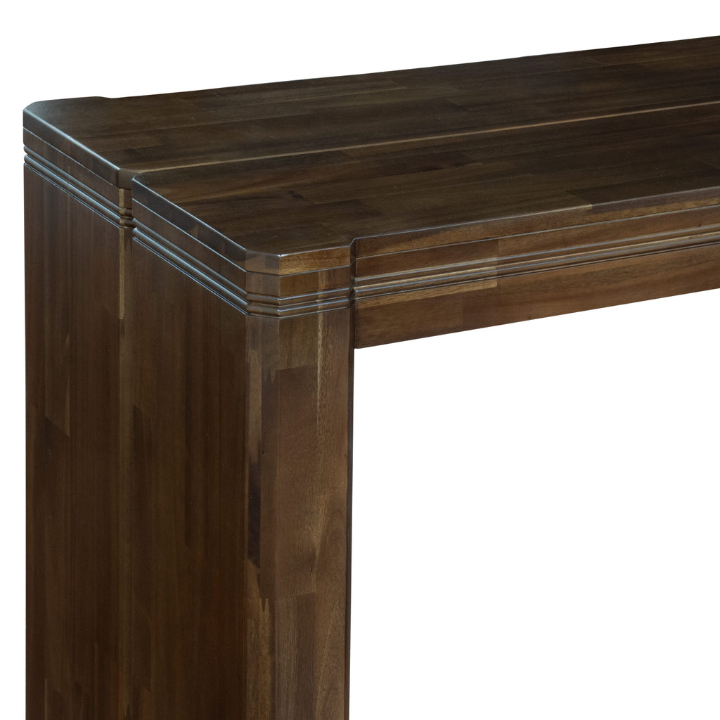 Luxe By East West Furniture XTT-AWA-TL Extendable Dining Table - a Rectangle Dining Table Top with Removable Leafs & Stylish Legs