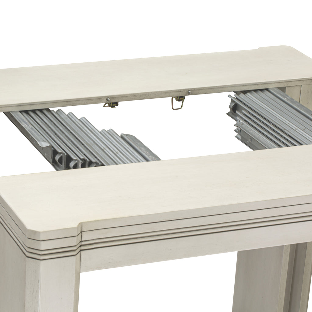 Luxe By East West Furniture XTT-AWH-TL Extendable Dining Table - a Rectangle Dining Table Top with Removable Leafs & Stylish Legs