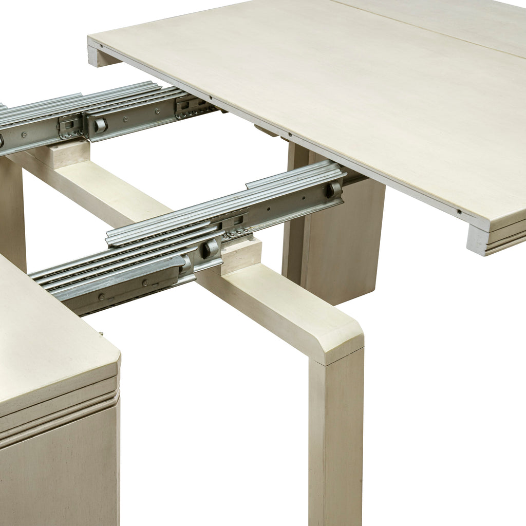 Luxe By East West Furniture XTT-AWH-TL Extendable Dining Table - a Rectangle Dining Table Top with Removable Leafs & Stylish Legs