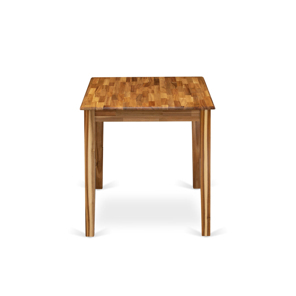 East West Furniture YAT-ANA-T Yarmouth Rectangle Kitchen Dining Table, 30x48 Inch, Natural
