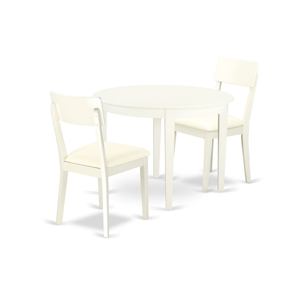 Set con tavolo basso con 2 sedie per bambini in MDF bianco | Maisons du Set con tavolo basso con 2 sedie per bambini in MDF bianco | Maisons du