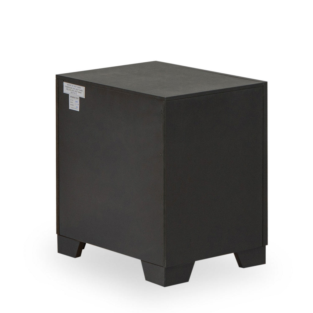 DEN-20 Denali Night Stand in Brushed Gray Finish