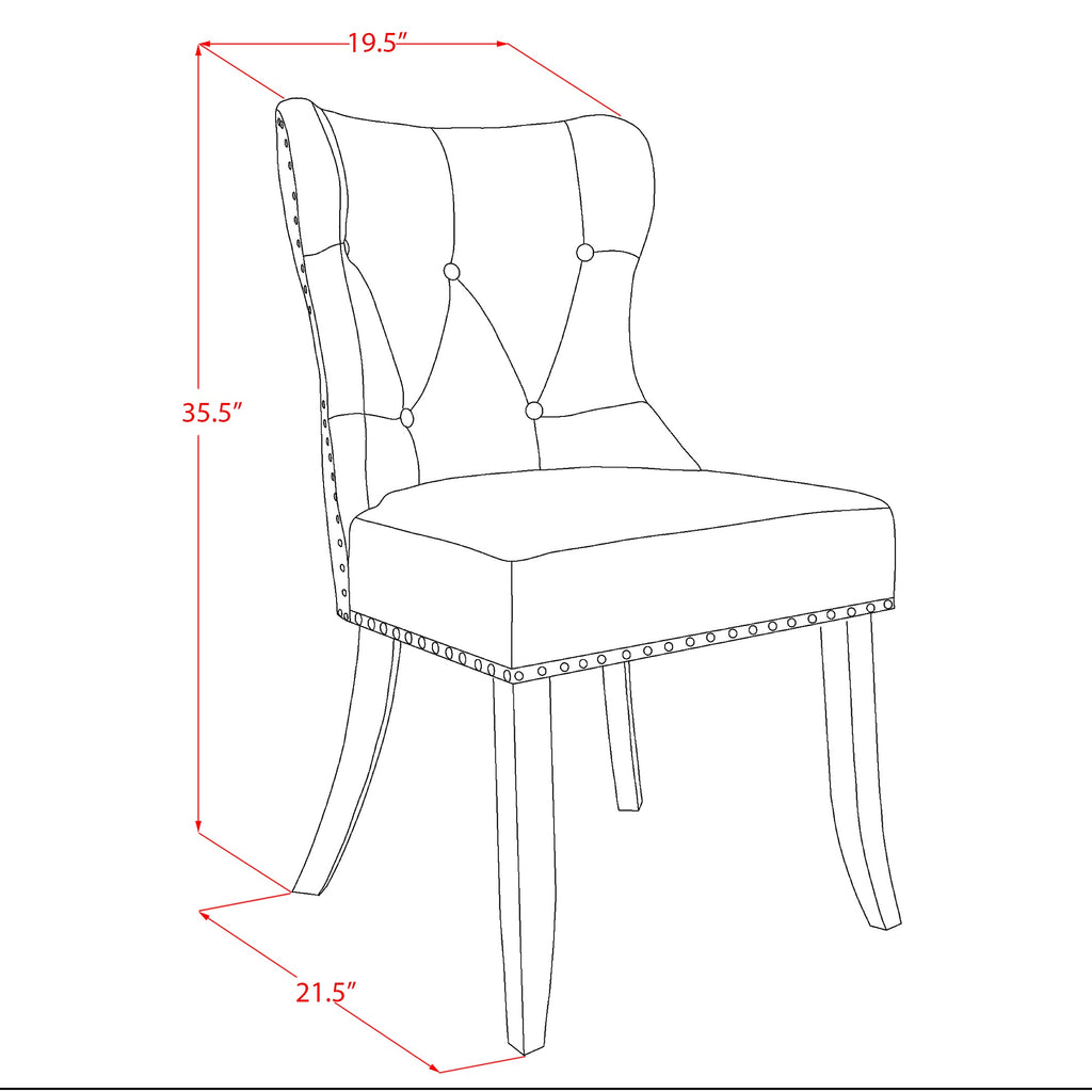 East West Furniture DMSI3-MAH-35 3 Piece Dinette Set for Small Spaces Contains a Round Dining Table with Dropleaf and 2 Doeskin Linen Fabric Parsons Dining Chairs, 42x42 Inch, Mahogany