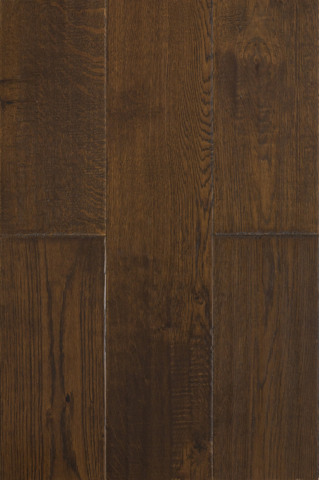 East West Furniture SP-7OH01 Sango Premier Engineered Hardwood Flooring - European Oak - 1/2 in x 7 in x Random Length Handscraped, 26.24 sqft/box, Chestnut
