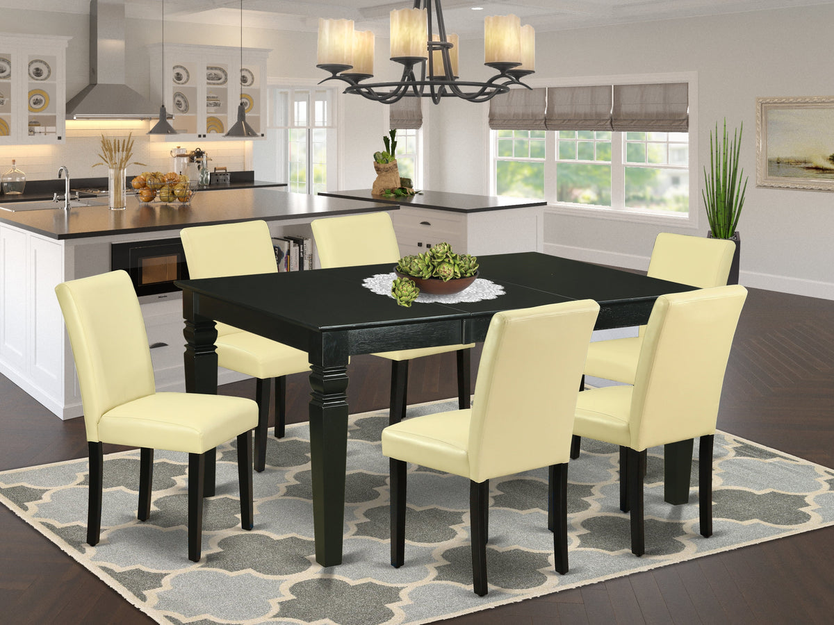 East West Furniture DLT-WHI-TP Dublin - Tavolo da cucina moderno, con piano rotondo e base con piedistallo, 106 x 106 cm, bianco lino East West Furniture DLT-WHI-TP Dublin - Tavolo da cucina moderno, con piano rotondo e base con piedistallo, 106 x 106 cm, bianco lino
